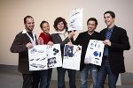 Brillierten mit innovativen Ideen für Gastgeschenke der Stadt Graz: Von links Christof Gloning, Sophie Doblhoff-Dier, Christian Gumpold (1. Preis), Martin Obermayer und Stefan Oberrauner. Brillierten mit innovativen Ideen für Gastgeschenke der Stadt Graz: Von links Christof Gloning, Sophie Doblhoff-Dier, Christian Gumpold (1. Preis), Martin Obermayer und Stefan Oberrauner.