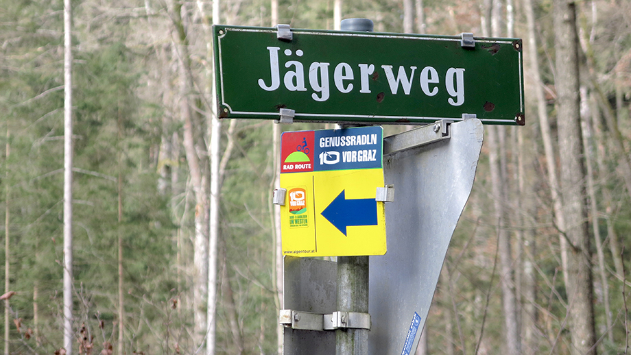 Entlang des Gepringbachs, zugleich dem Jägerweg folgen. Foto: ©Auferbauer