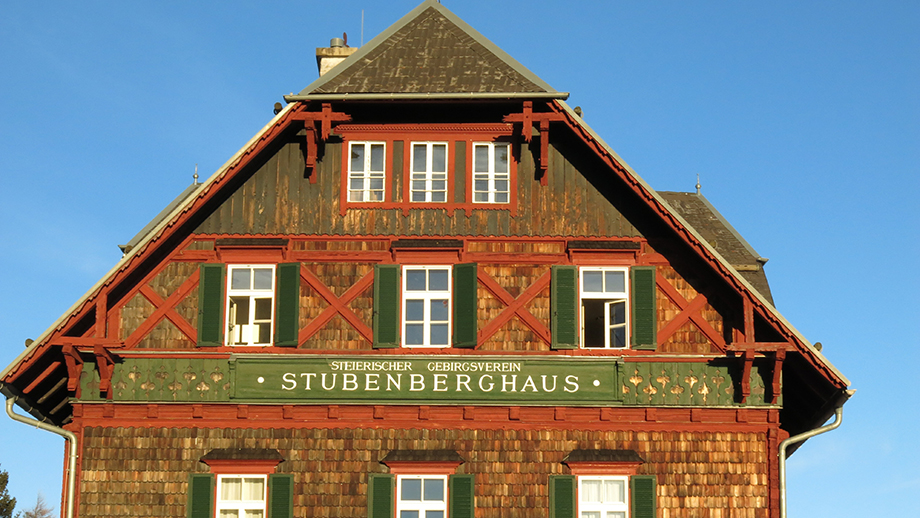 Die Westseite am Stubenberghaus (1430 m). Foto: ©Auferbauer