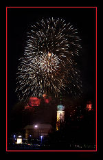 So schön ist das Feuerwerk am Grazer Schloßberg - wozu also privat Geld für Raketen und Kracher ausgeben?