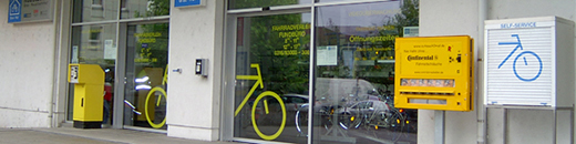 Bei der Radstation am Grazer Hauptbahnhof ist Ihr Bike gut aufgehoben. Foto: Stadt Graz/Verkehrsplanung