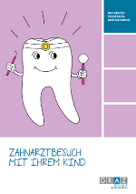 Folder für Zahnarztbesuch