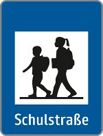 Schulstraße Verkehrszeichen