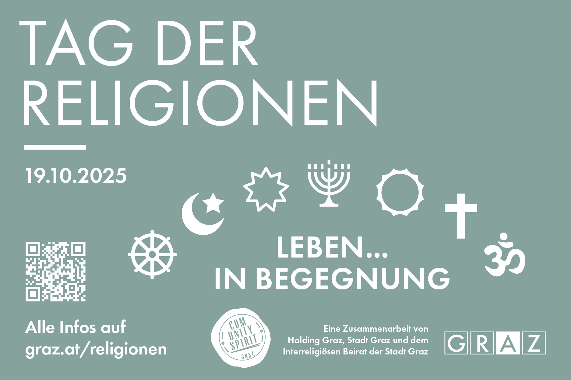 Tag der Religionen 2025 © Stadt Graz/achtzigzehn Tag der Religionen 2025