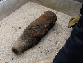 Gefährliches Kriegsrelikt geborgen
