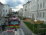 Nur eine Übung: Brand im Krankenhaus!