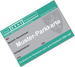 Monats- Jahreskarte für Grüne Parkzonen 