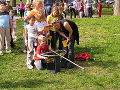 Der Hauptplatz als Spielplatz