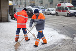 Die Mitarbeiter der Wirtschaftsbetriebe sind für die kommenden Schneefälle gerüstet! 
