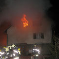 Vollbrand eines Hauses