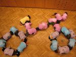 Platz 1 für so viel Körpereinsatz der Kinder des Kindergartens Kinkgasse. 