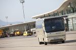 Der neue, 30-sitzige Midi-Bus wird vom Postbus nur auf der Flughafenlinie 631 eingesetzt 
