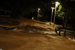 Hochwasser in Andritz: Innerhalb weniger Minuten stieg der Schöckelbach um 60 Zentimeter an. Hochwasser in Andritz: Innerhalb weniger Minuten stieg der Schöckelbach um 60 Zentimeter an.