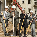 Spatenstich für ein neues "Vorzeigeprojekt" in der Stadt Graz. 