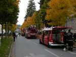 Feuerwehrübung im LKH. 