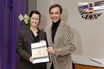Dr. Evelin Fisslthaler und Bürgermeister Mag. Siegfried Nagl. Foto: Stadt Graz/Fischer Dr. Evelin Fisslthaler und Bürgermeister Mag. Siegfried Nagl. Foto: Stadt Graz/Fischer
