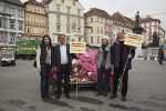 V.l. Alexandra Loidl, Günther Volkmer, Ruth Masser und Gerhard Baumer vom Umweltamt V.l. Alexandra Loidl, Günther Volkmer, Ruth Masser und Gerhard Baumer vom Umweltamt