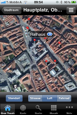Ein kleiner "Gustomacher" auf die neue App: So präsentation "Urban Touch Graz" unseren Hauptplatz. 