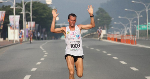 Errang den zweiten Platz im 5.000-Meter-Lauf bei der Feuerwehr-WM: Thomas Rossmann.  