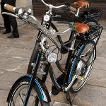 Sehr chic, sehr umweltschonend: Retrobike "made in Styria". Sehr chic, sehr umweltschonend: Retrobike "made in Styria".