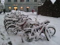 Schneeräumung auf Gehsteigen