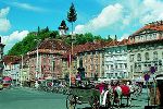 Hauptplatz mit Schlossberg, 2000, Blick noch Nordosten 