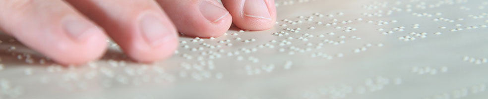 Blindenschrift (Foto: portokalis/Fotolia.com)