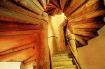 Gotische Doppelwendeltreppe 