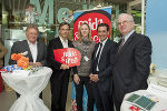 Treue Unterstützer des Grazer Kindermuseums: DI Wolfgang Malik (HOLDING GRAZ), Bürgermeister Mag. Siegfried Nagl, Alexandra Dürr (IKEA Graz) und Dipl-Tech Erik Venningdorf (GRAWE) v. l. | Foto: Stadt Graz7Fischer  