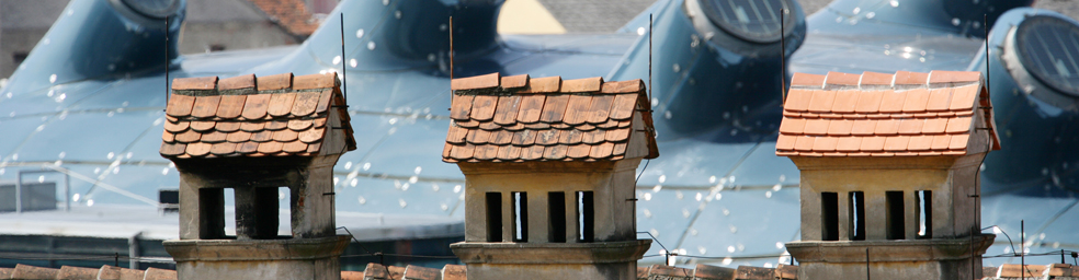 Kunsthaus nestling in the historic centre of Graz