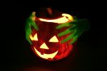 Der leuchtende Halloween-Kürbis wird "Jack O'Lantern" genannt und soll böse Geister fernhalten. 