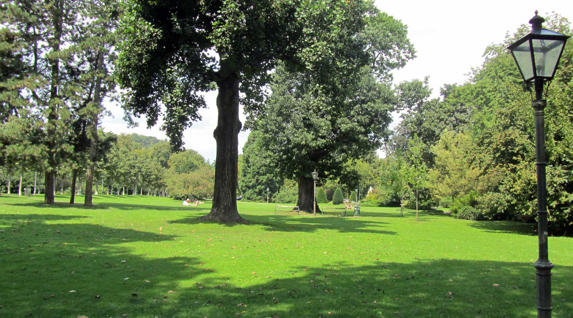 Stadtpark, Montclair-Allee im Hintergrund. Foto: Stadt Graz, A10/5 SG