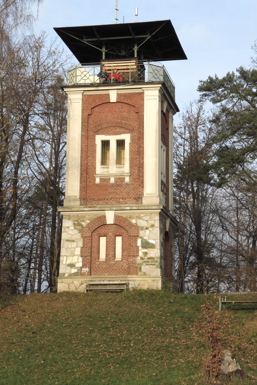 Stephanienwarte auf der Platte (651 m). Foto: ©Auferbauer