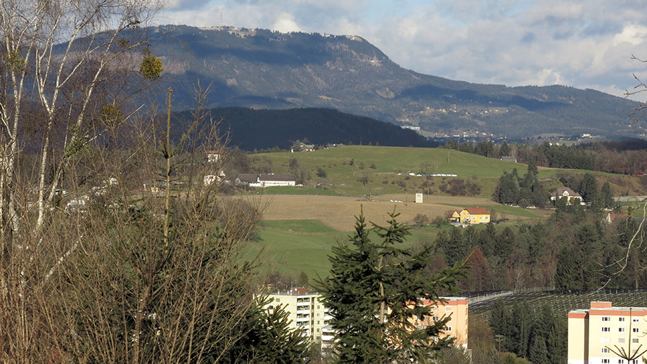 Vom Schloss Lustbühel zum Schöckl. Foto: ©Auferbauer