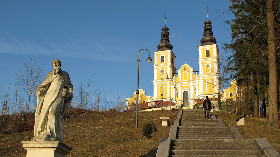 Angelus-Stiege zur Basilika Mariatrost (470 m). Foto: ©Auferbauer