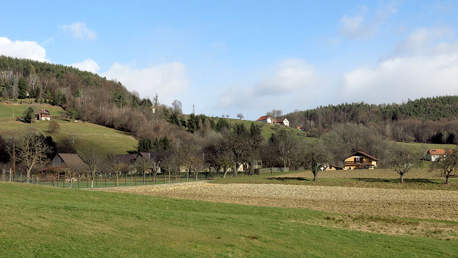 Wenisbuch, vom Janischhofweg Richtung Linecksattel. Foto: ©Auferbauer