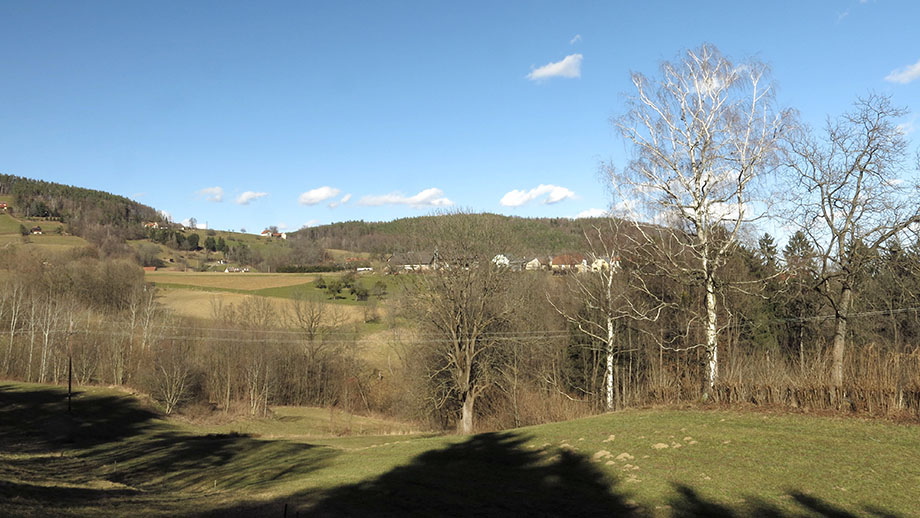 Vom Janischhofweg Richtung Linecksattel, Hauenstein. Foto: ©Auferbauer