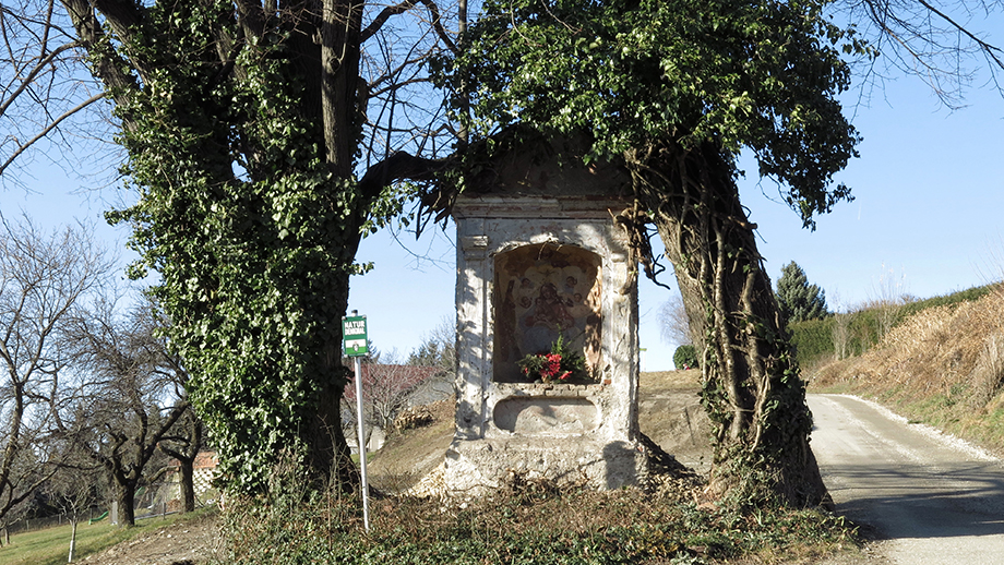 Bildstock am Zösenberg. Foto: ©Auferbauer