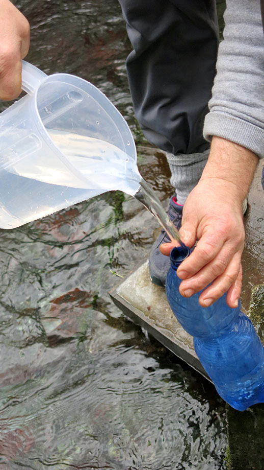 Stattegg, Jakob-Lorber-Quelle vulgo Andritz-Ursprung, jeden Freitag Wasser holen erlaubt, und stark genutzt. Foto: ©Auferbauer