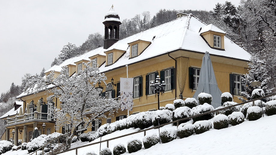 Schloss St. Veit (380 m). Foto: ©Auferbauer