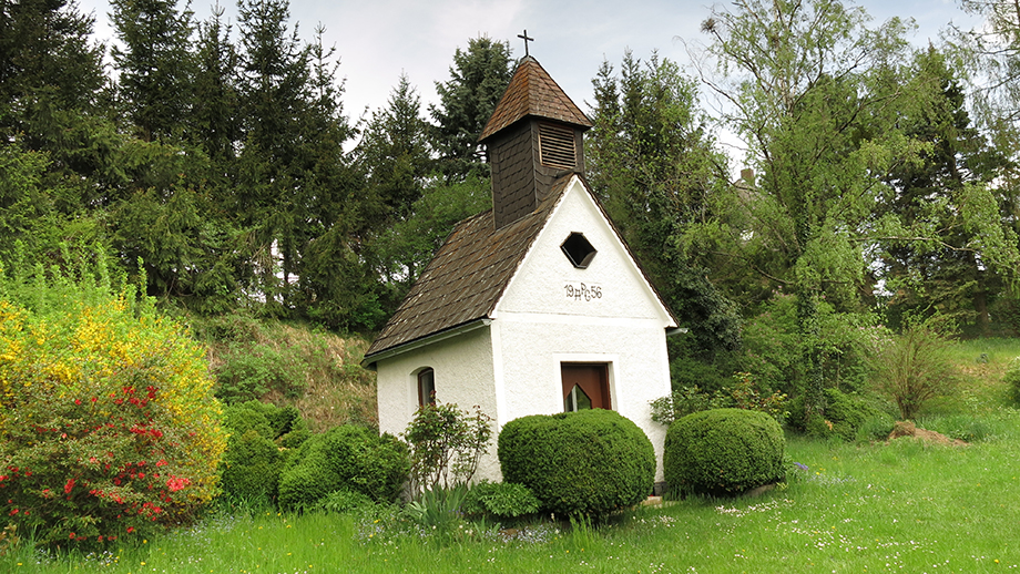 Die Paar-Kapelle (655 m), an der Rannachstraße. Foto: ©Auferbauer