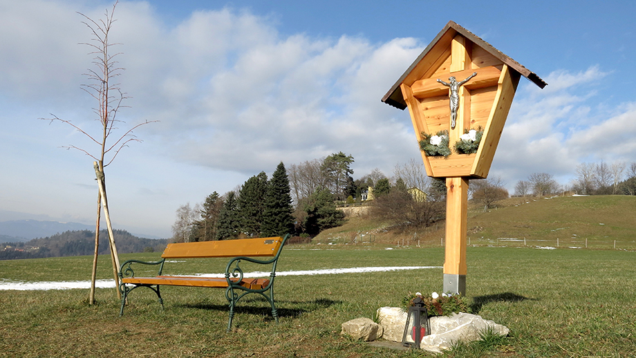 Einladend am Alpenweg, Rastplatz (660 m). Foto: ©Auferbauer