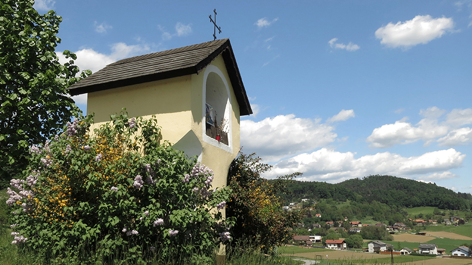 Thal Kötschberg, Bildstock nahe am Gasthaus Kreuzwirt. Foto: ©Auferbauer