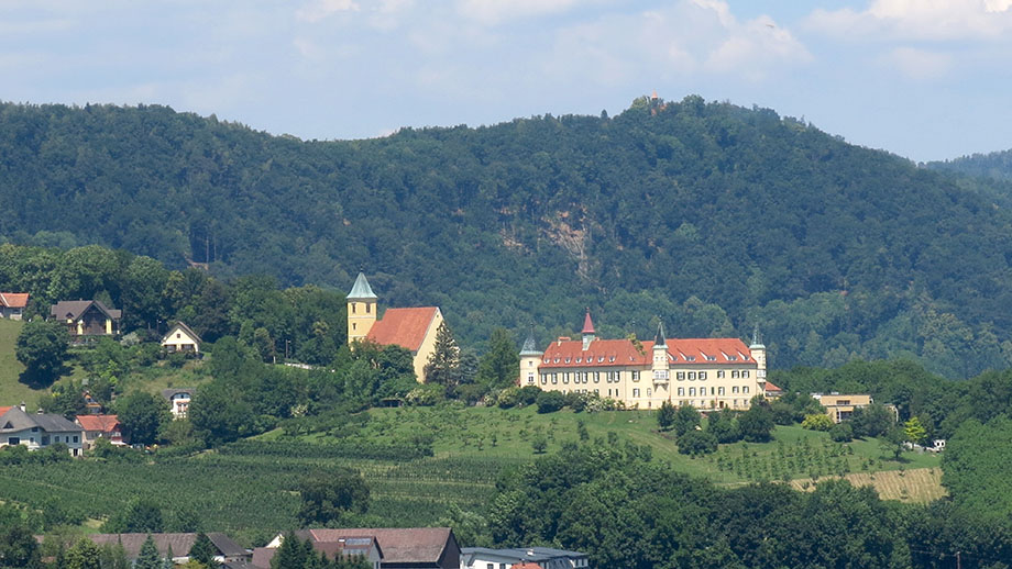 Rückblick: Von Straßgang über St. Martin zum Buchkogel. Foto: ©Auferbauer