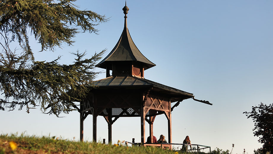 Exotik am Schloßberg, Chinesischer Pavillon. Foto: ©Auferbauer