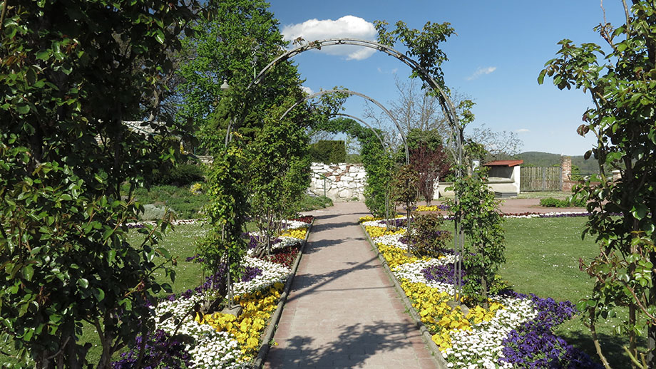 Herbersteingarten, Erholungsraum inmitten der Altstadt. Foto: ©Auferbauer