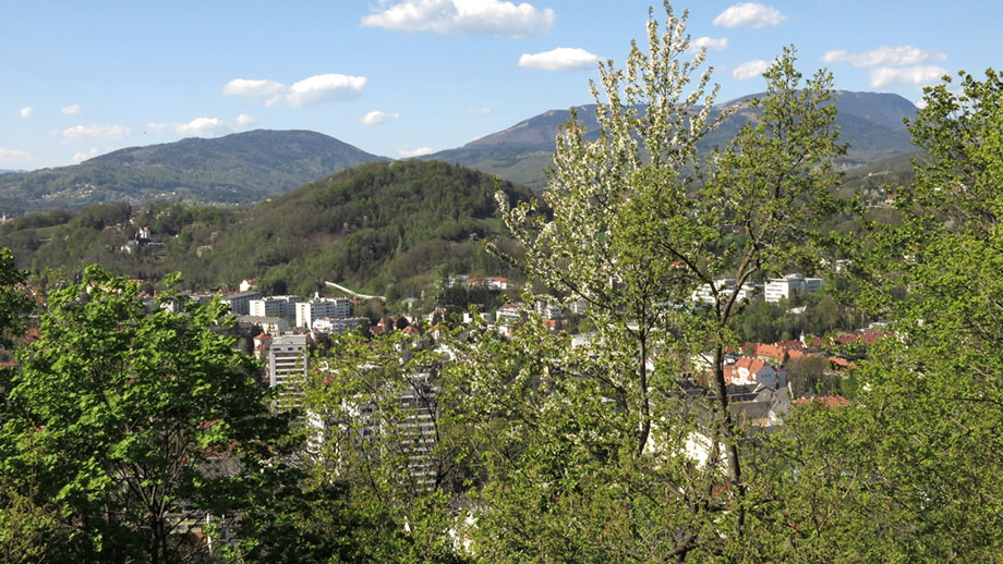  Vorschau zwei, vom Schlossberg Richtung Reinerkogel (Mitte). Foto: ©Auferbauer