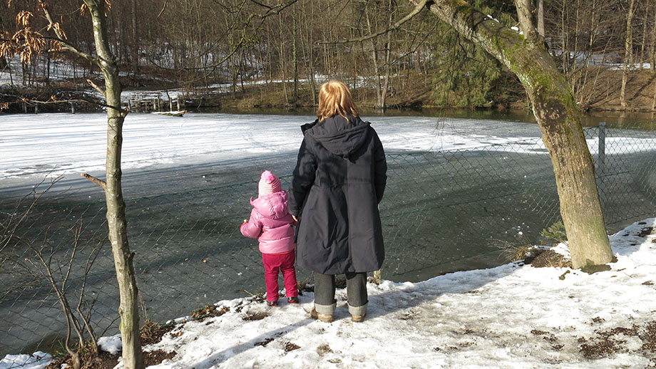 Rosenhain, erster Teich. Foto: ©Auferbauer