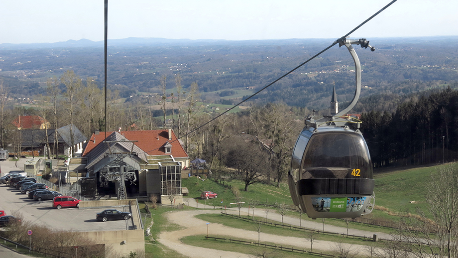 St. Radegund, Schöckl-Seilbahn-Talstation (780 m). Foto: ©Auferbauer