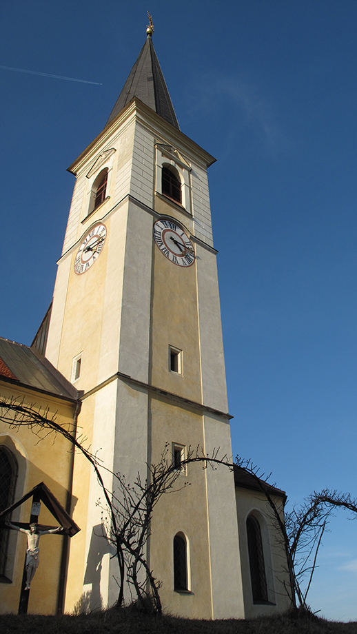 Kirche St. Radegund (717 m). Foto: ©Auferbauer